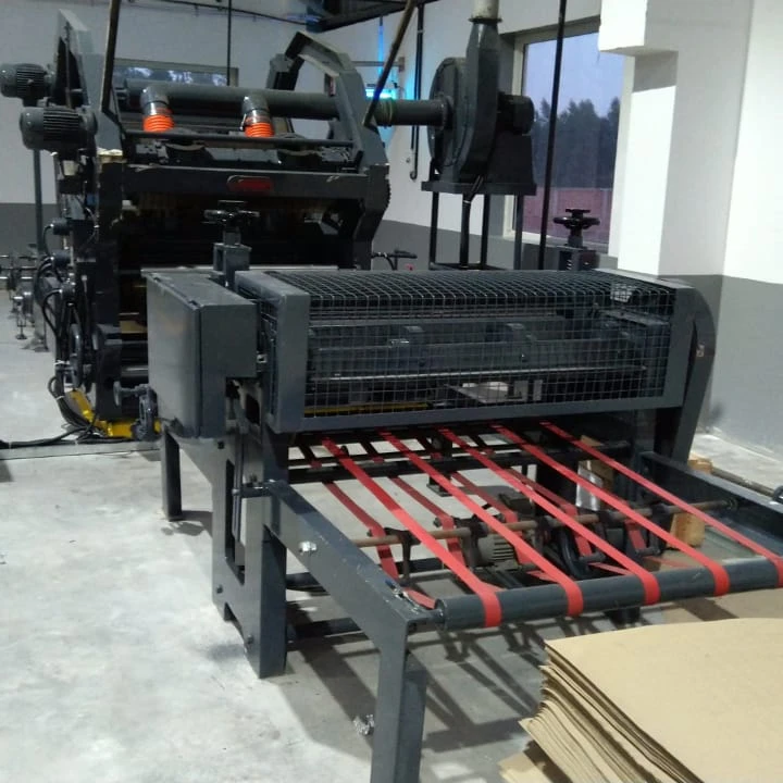 
BOXMAC Heavy Duty Single Facer Double Profile Paper Corrugated Box making Machine 