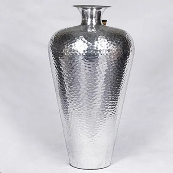 Metal Vase Tall Floor Decor Decorative Large Home Flower Vases Buy Metal Flower Silver Vase Metal Flower Vases Hammered Metal Flower Silver Vase Product On Alibaba Com