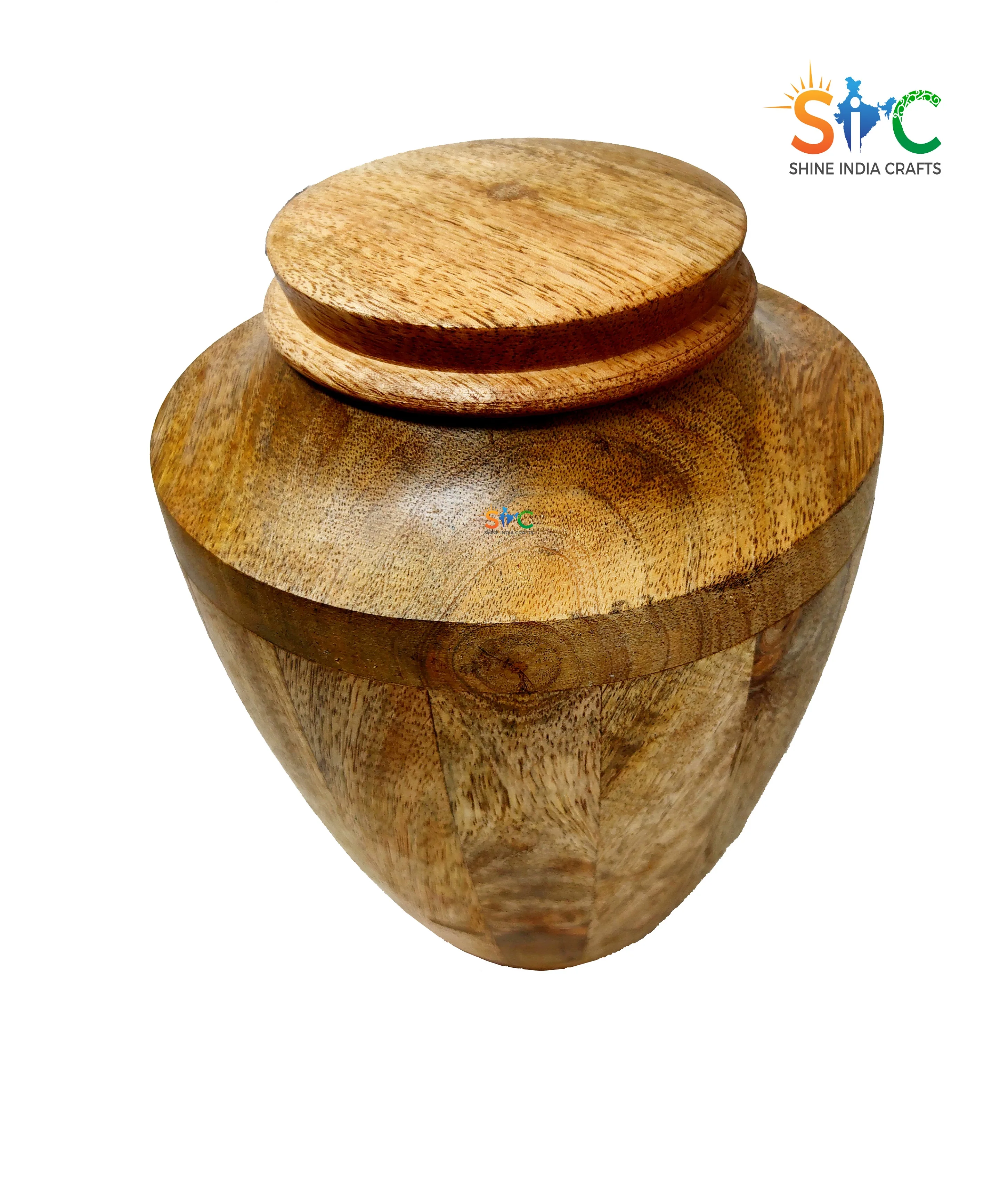 Mango Wood Turned Cremation Urn For Ashes Buy Urns For Human Ashes Pet Urn Urn Necklace Pet