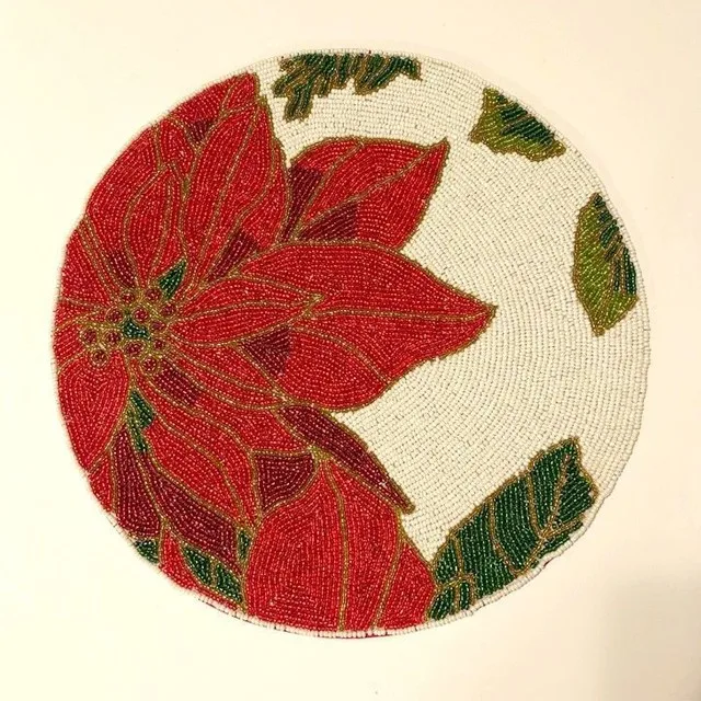 Beaded Placemats Buy Beaded Placemats Round,Glass Bead Placemats