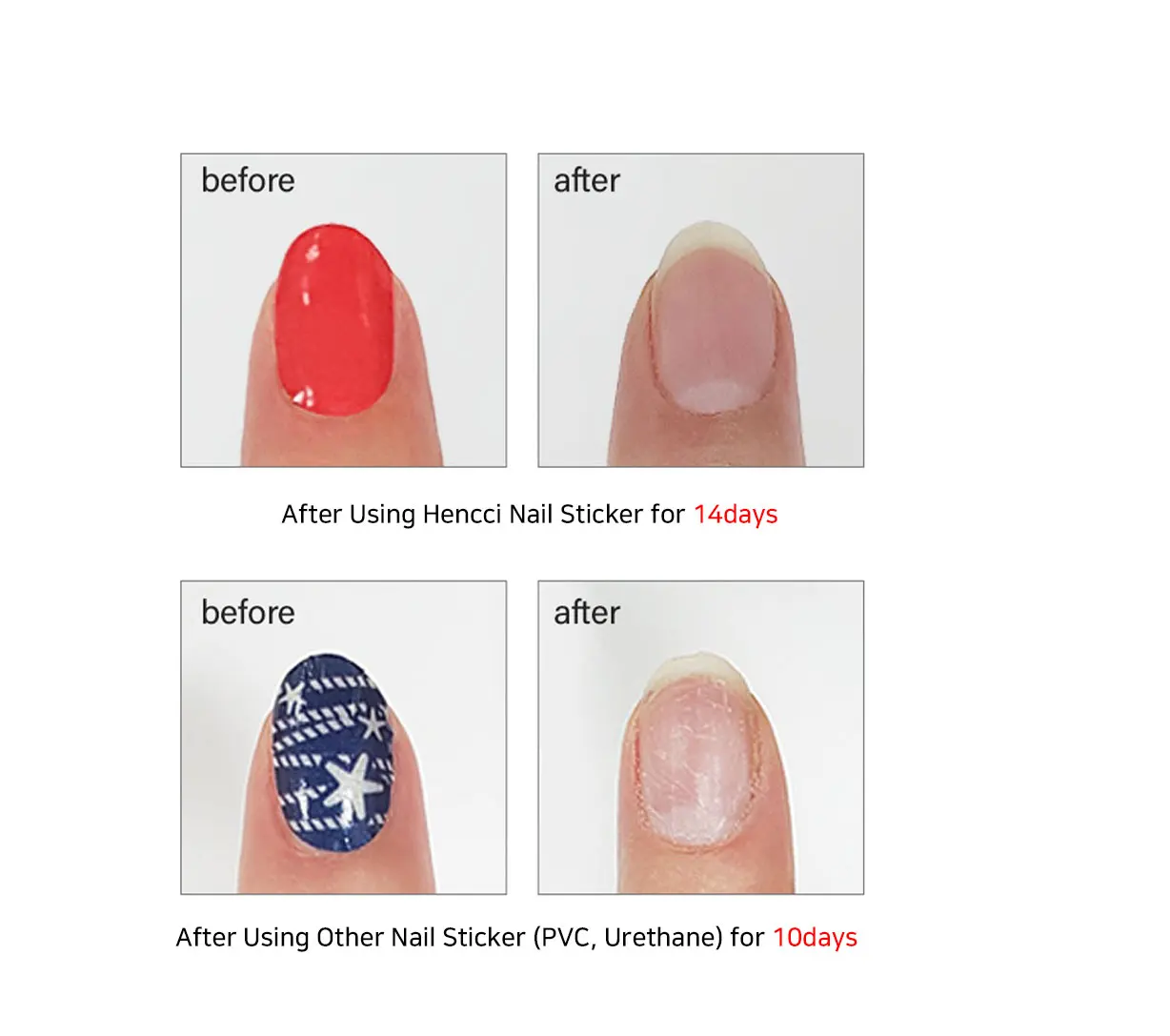 Korean 100 Dried Real Nail Polish Sticker Nontoxic Glossy Manicure