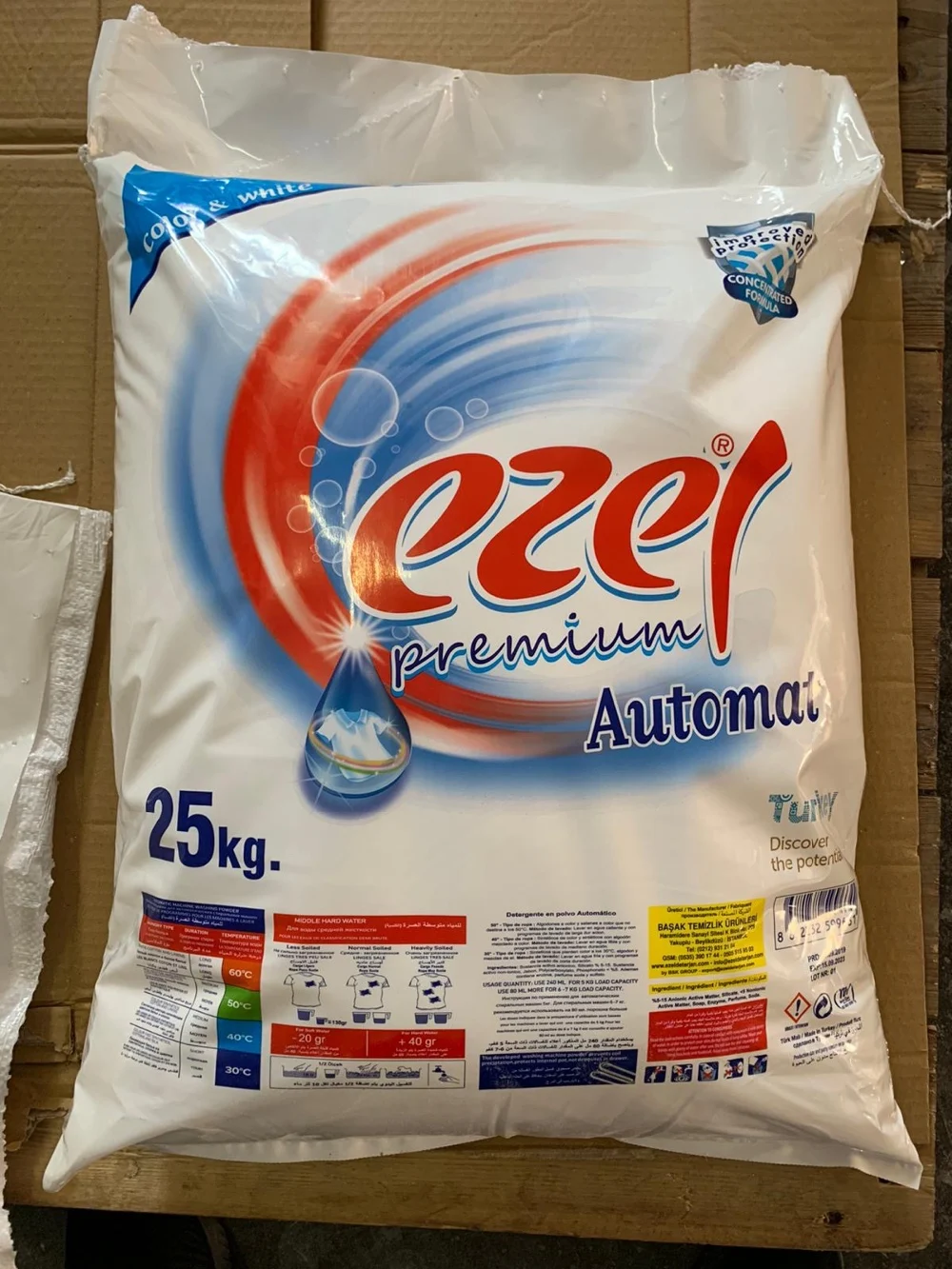 Professional Detergent Powder 25 Kg Ezel Turkey Buy Detergent Powder