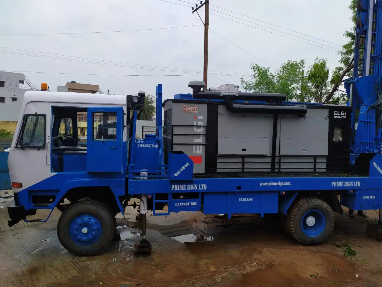 Rotary Table Drilling Rig Used Truck Mounted Water Well Drilling Rig