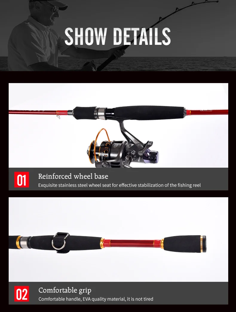 The Best Fishing Rod Manufacturer Custom Carbon Spinning Fishing Rod