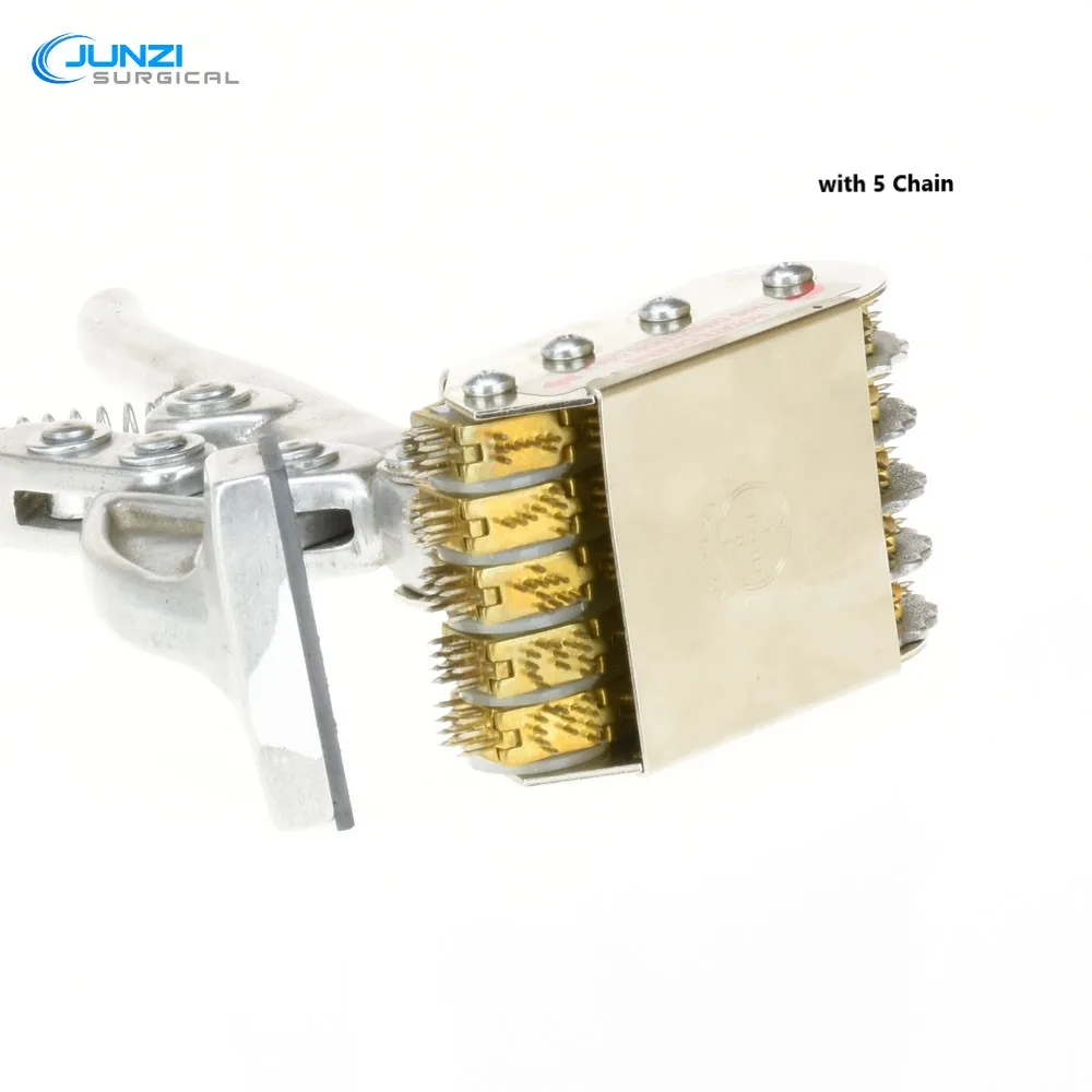 Veterinary Rotary Tattoo Plier 5chain Tattooing Pliers Stainless Steel