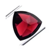 Top Quality Machine Trillion Cut Maroon Color Gemstone