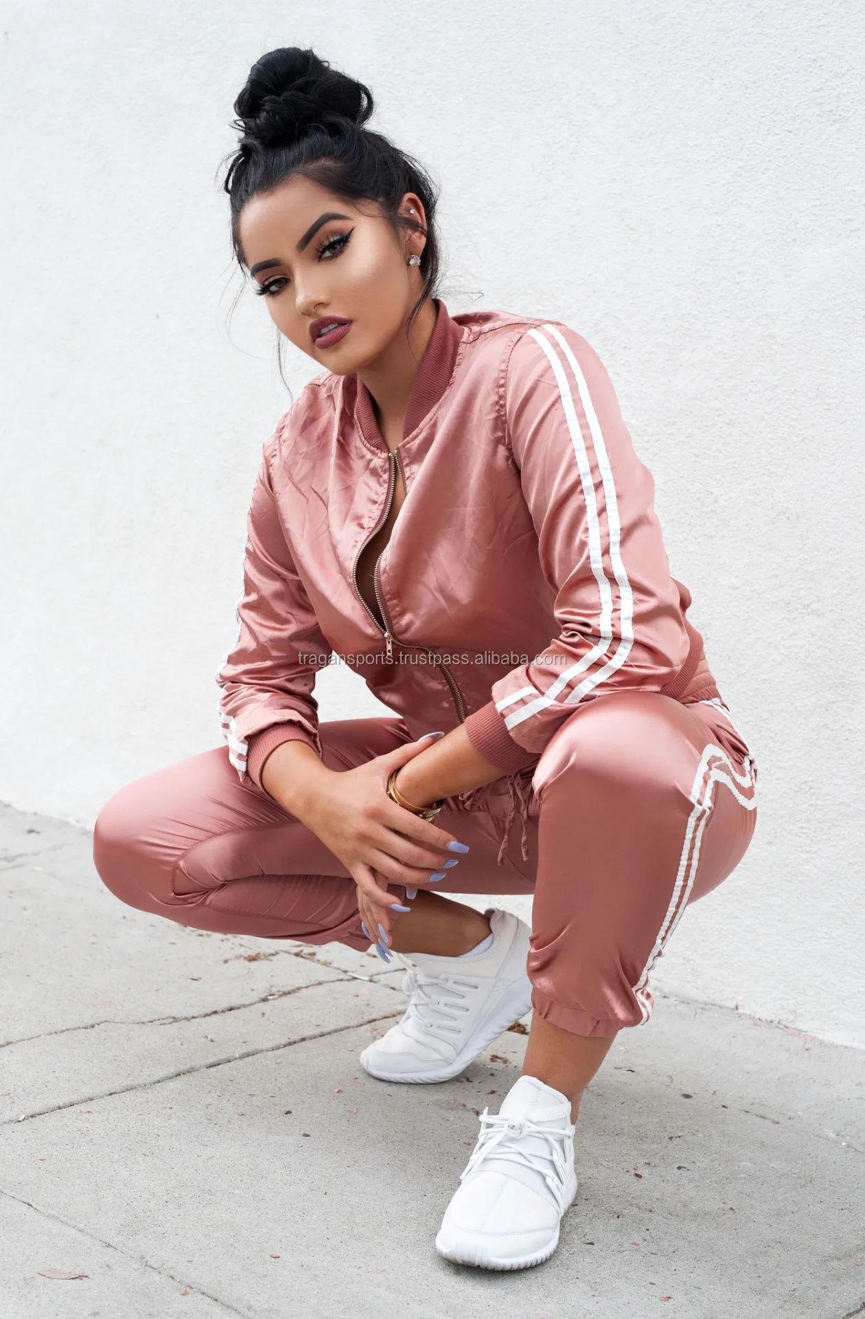 silk tracksuit womens