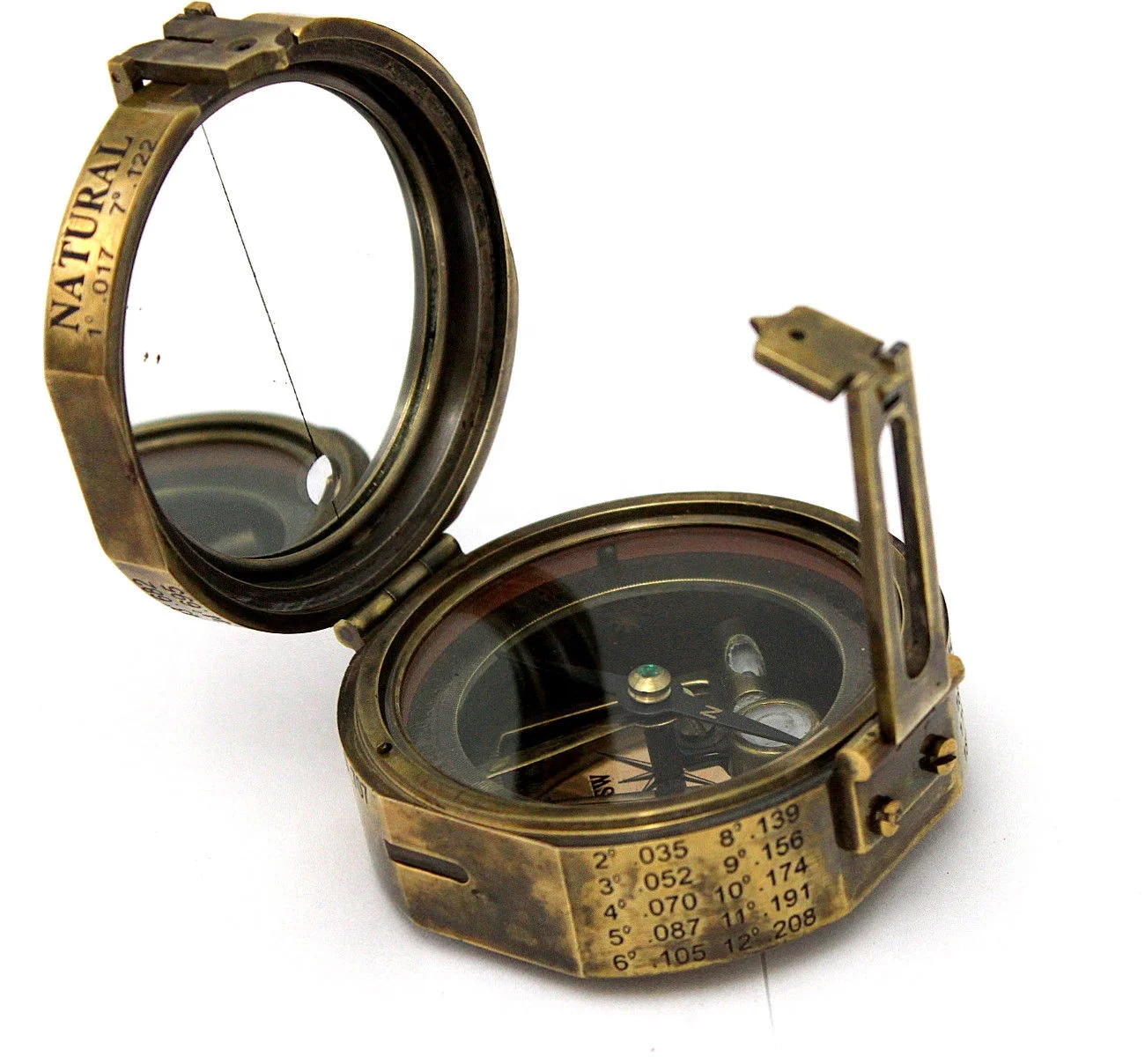 Survival Compass Portable Outdoor Camping Hiking Pocket Navigator