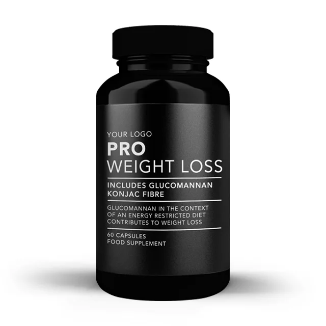 
Pro Weight Loss - Food Supplement - Round Premium Bottle - Private Labelled - Wholesale Diet Supplements 