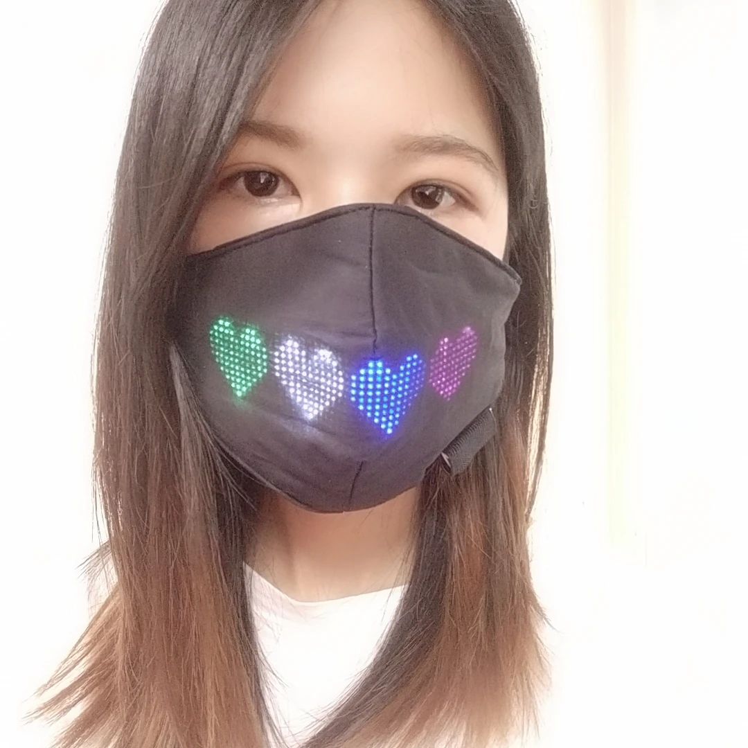 

Display Mask,1 Piece, Red, blue, green, pink, light blue ,gold, white