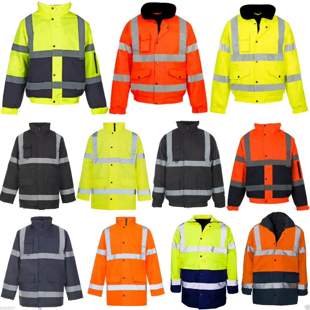 Cheap High Visibility Jacket Reflective Jacket High Visibility Safety Work Jackets Buy