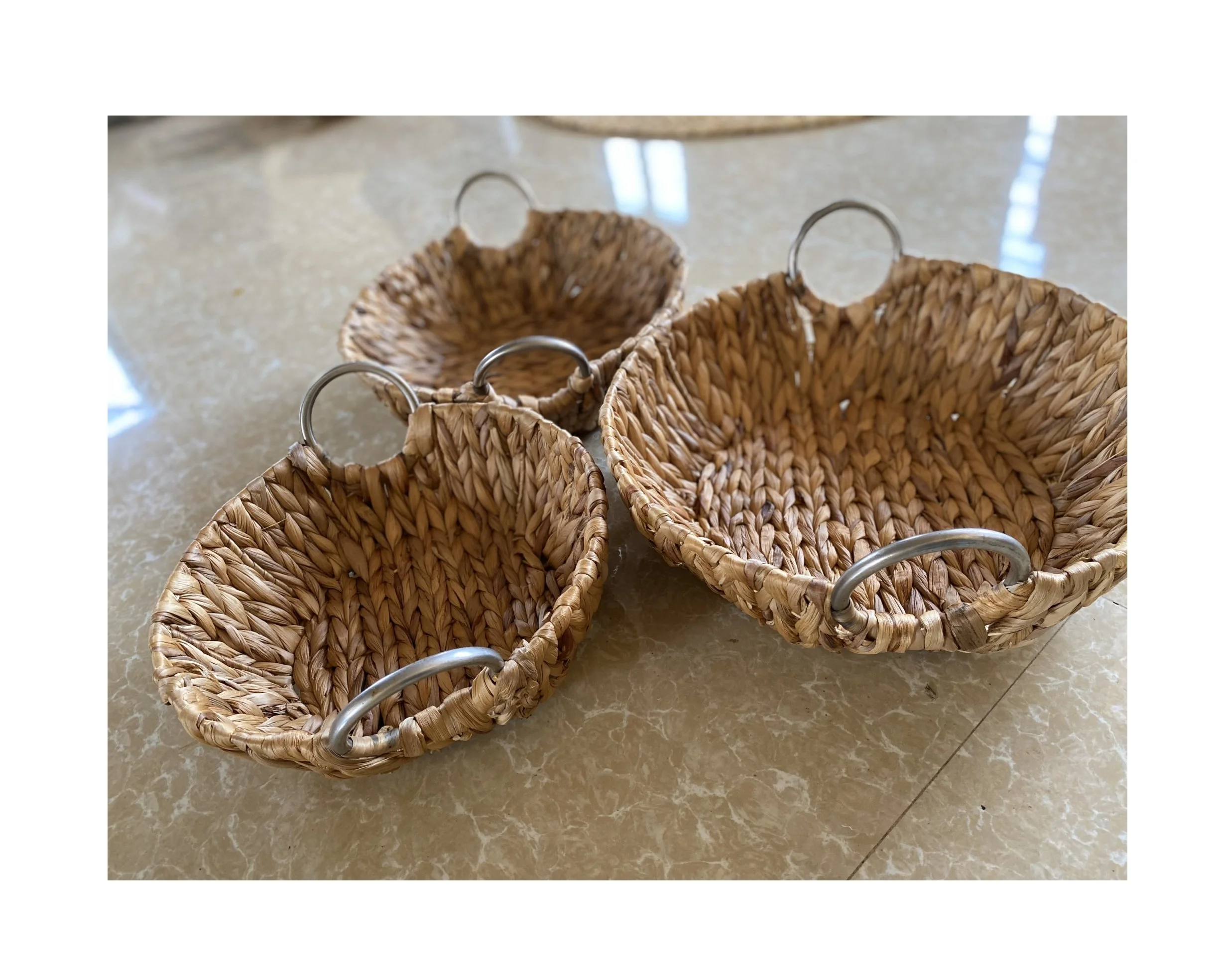 Water Hyacinth Laundry Basket Water Hyacinth Storage Baskets For Sale