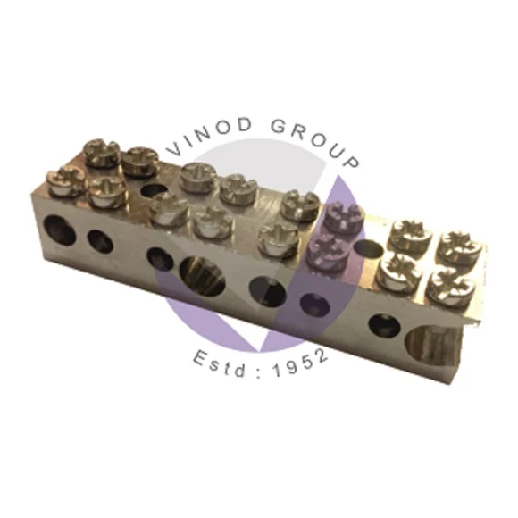 Earth Brass Neutral Terminal Bar V113 Terminal Connector Link Range