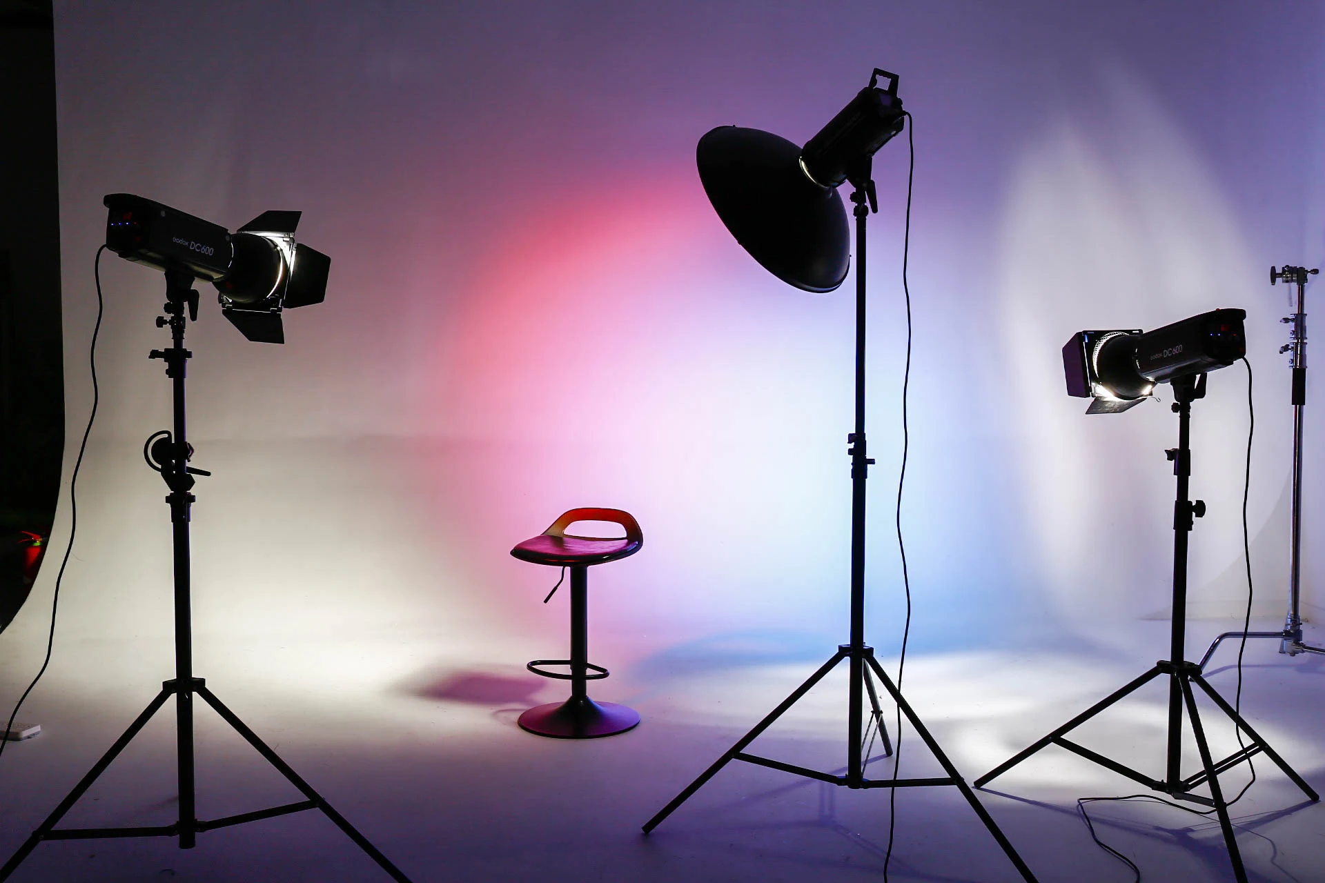 godox sk400ii 1200w 专业摄影演播室照明套件灯 4*300 w 闪光灯闪光