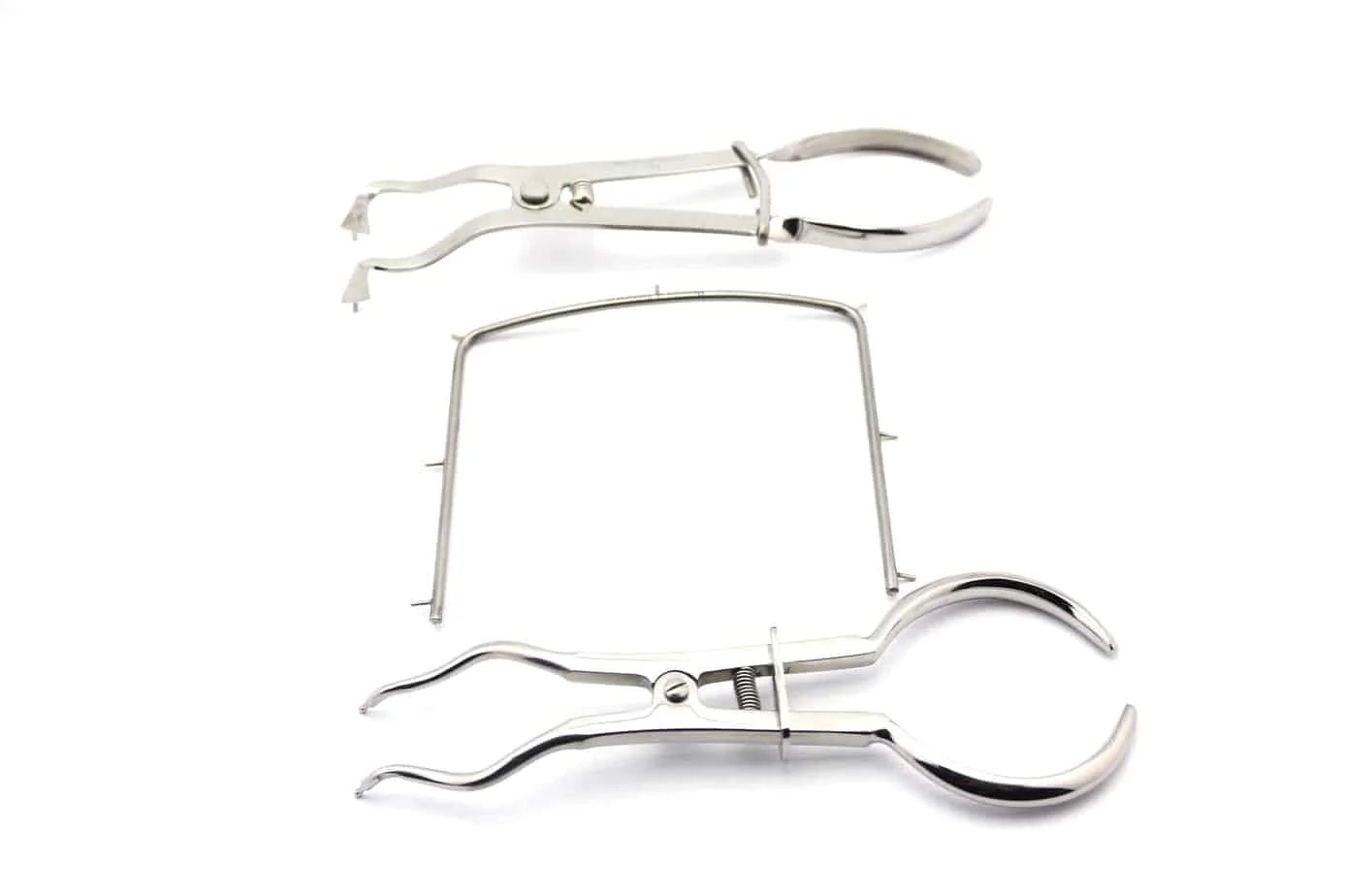 Dental Rubber Dam Forceps Set Rubber Dam Frame Brewer And Light Ivory