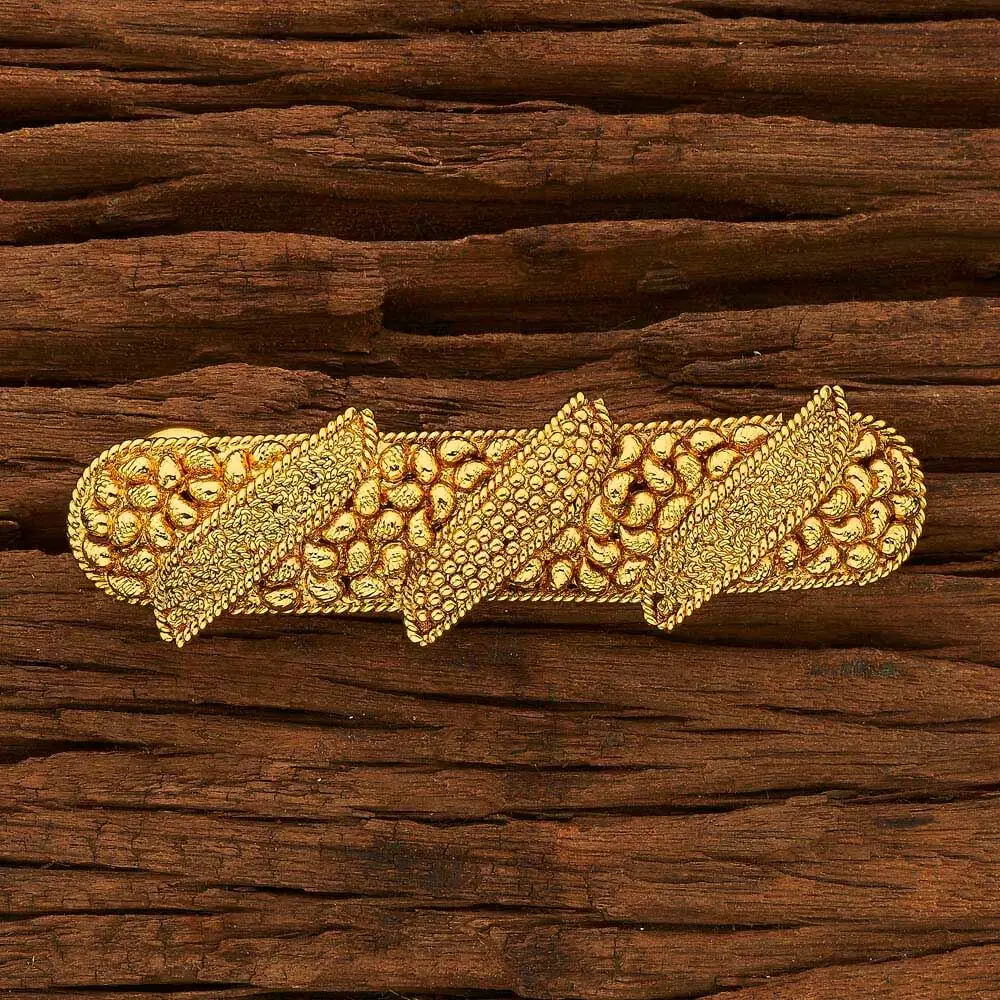 Large Scale Of Antique Gold Plated Classic Traditional Hair Clip