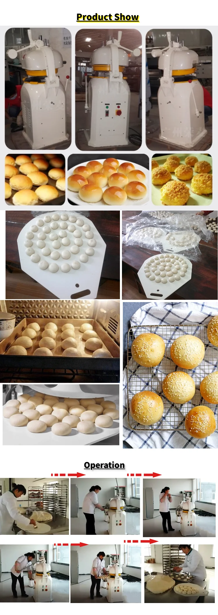 semi automatic commercial bakery dough cutter bread pizza dough divider rounder automatic for sale,dough divider and rounder
