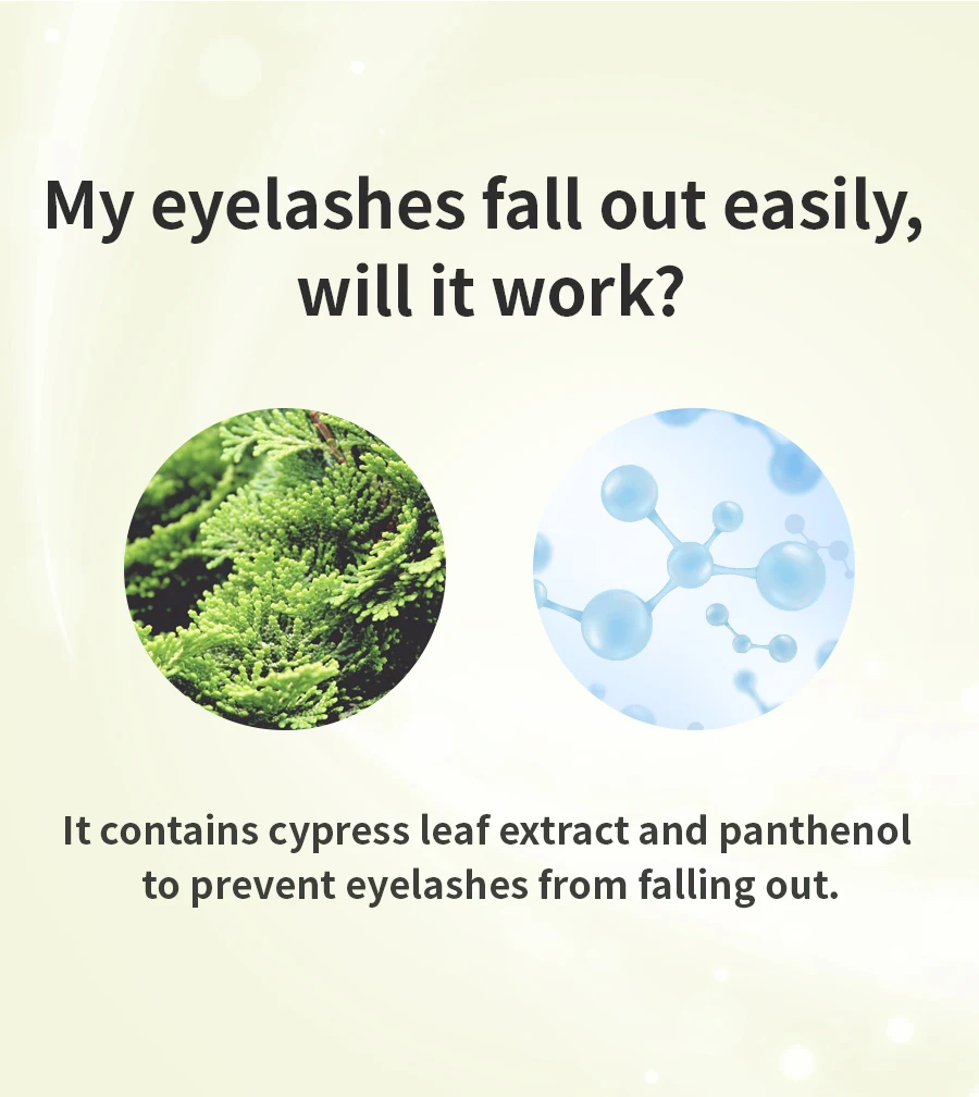 2024 new korea origin vegan eyelash eyebrow extens