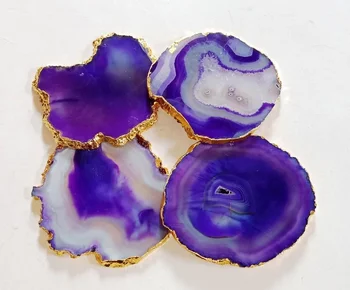 purple agate stone