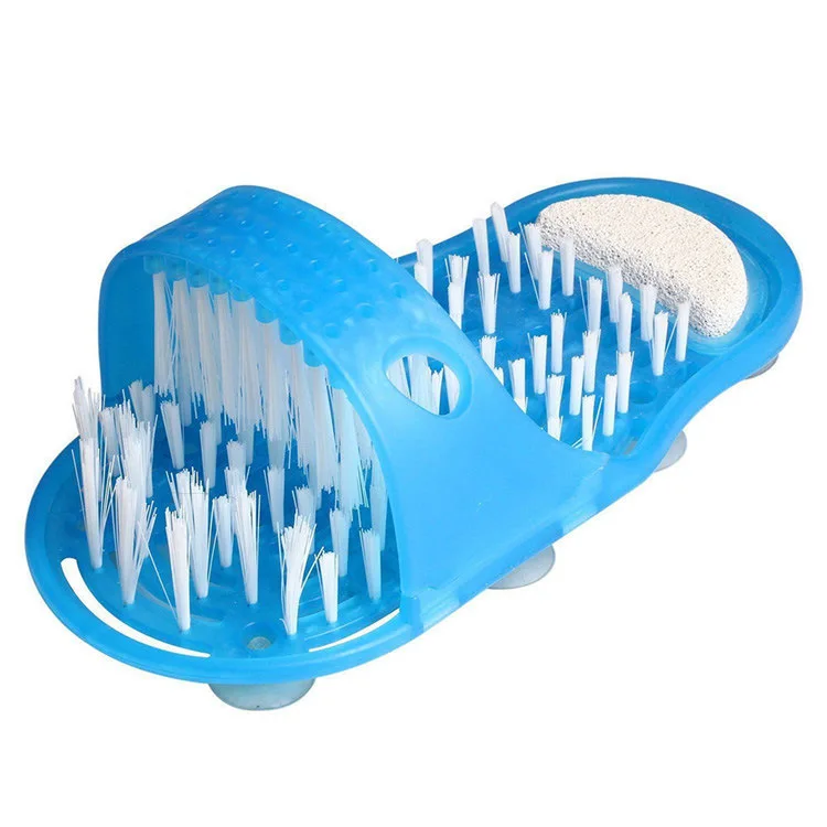 Plastic Shower Scrub Exfoliate Foot Scrubber Brush - Buy Foot Scrub ...