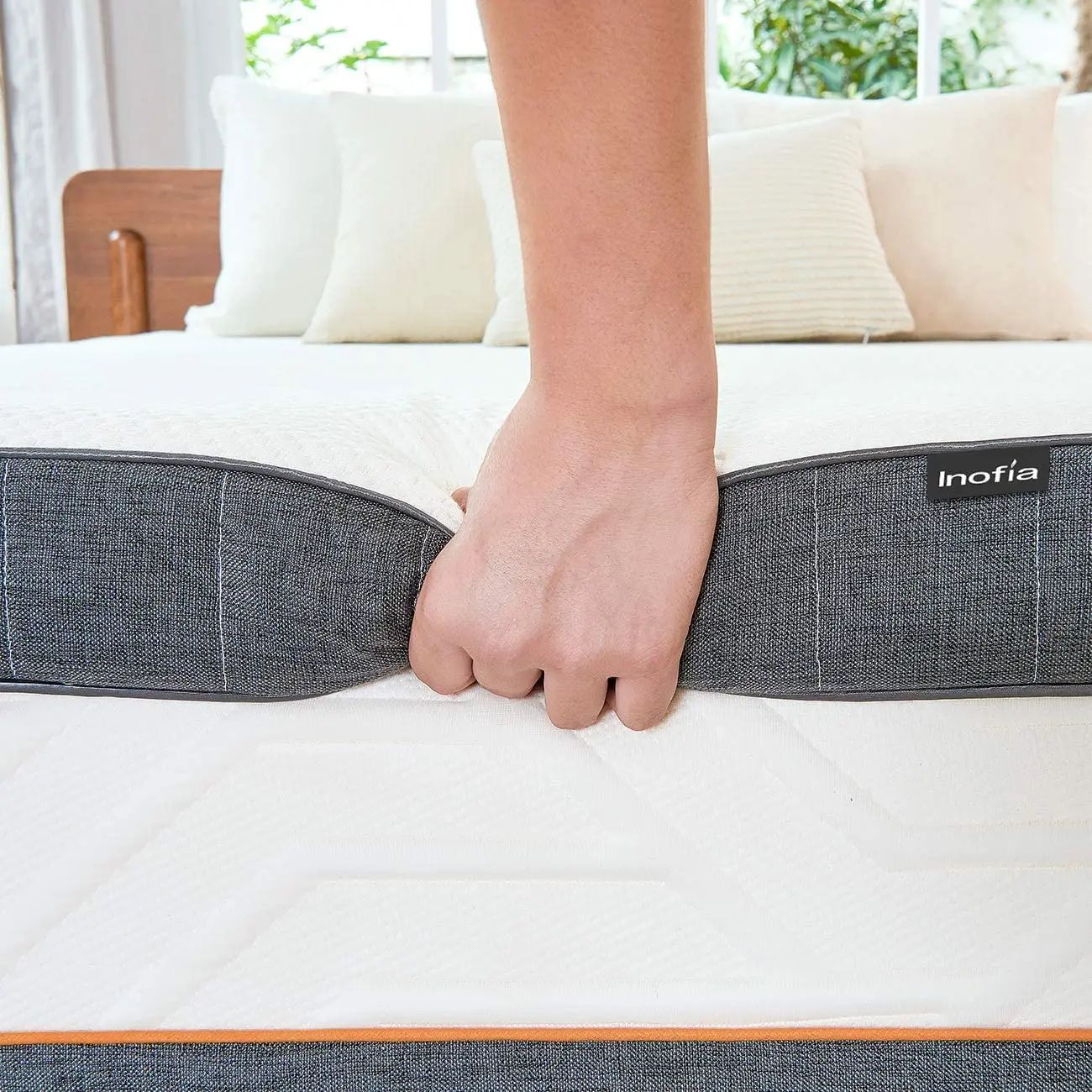 Inofia 3 Inch Longerlasting Body Temperature Regulation Single Gel