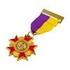 medals with neck ribbons/ customized medals and ribbons/ ribbon bars medal