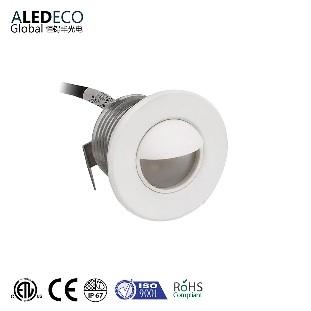 0.5W Mini Recessed Under Cabinet LED Plinth Light