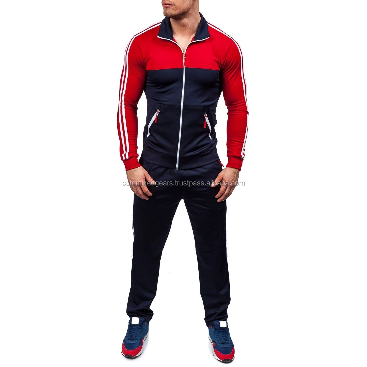 Men Jogging Suit Gym Tracksuit Sweatsuit/ Custom Made Latest Customized ...