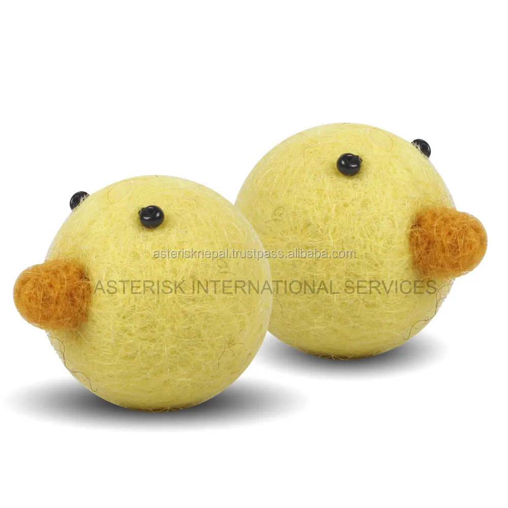 Handmade Felt Duck High Quality Wool Diy Pet Product Ecofriendly