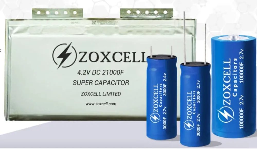 Fast Charging 21000f Supercapacitor 4.2v & Ultracapacitor For Electric