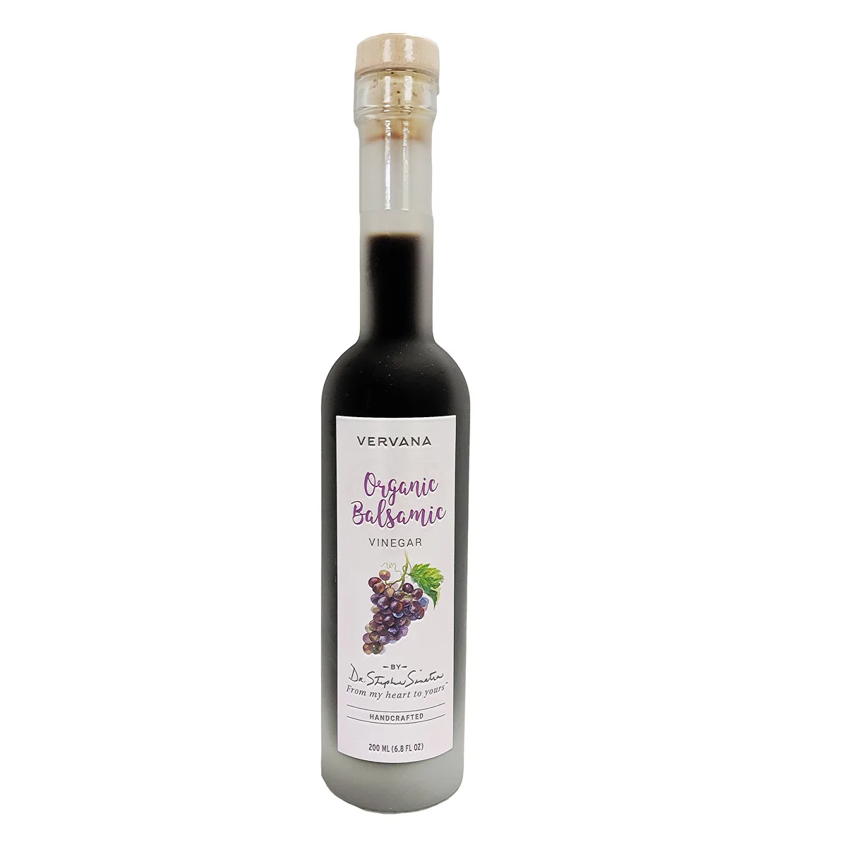 
Vervana 2-Year Barrel-Aged California Organic Balsamic Vinegar - 200 ml (6.8 FL OZ) 