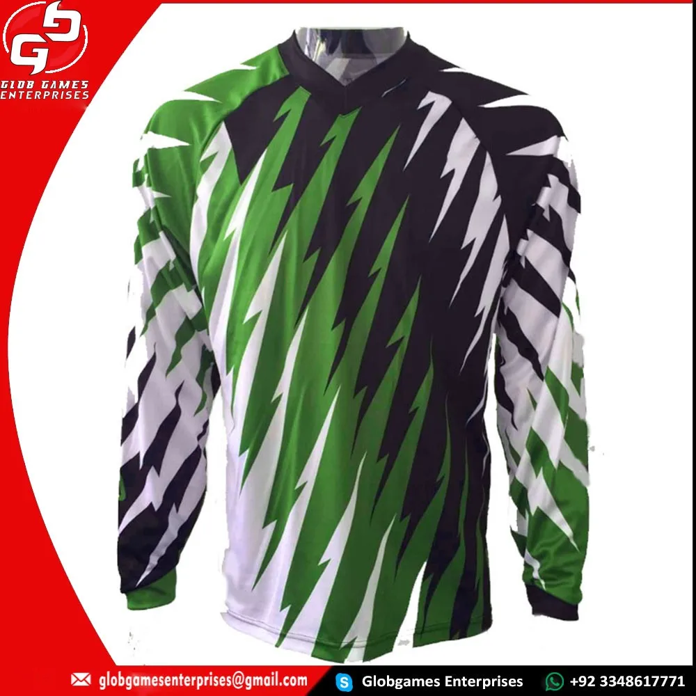 Black Color Simple Blank/plain Ms Jerseys Racing Wear Jerseys For Sale