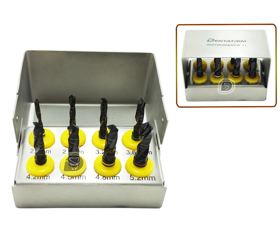 Advanced Dental Implant Guided Surgery Drills Set Of 39 Pieces Custom