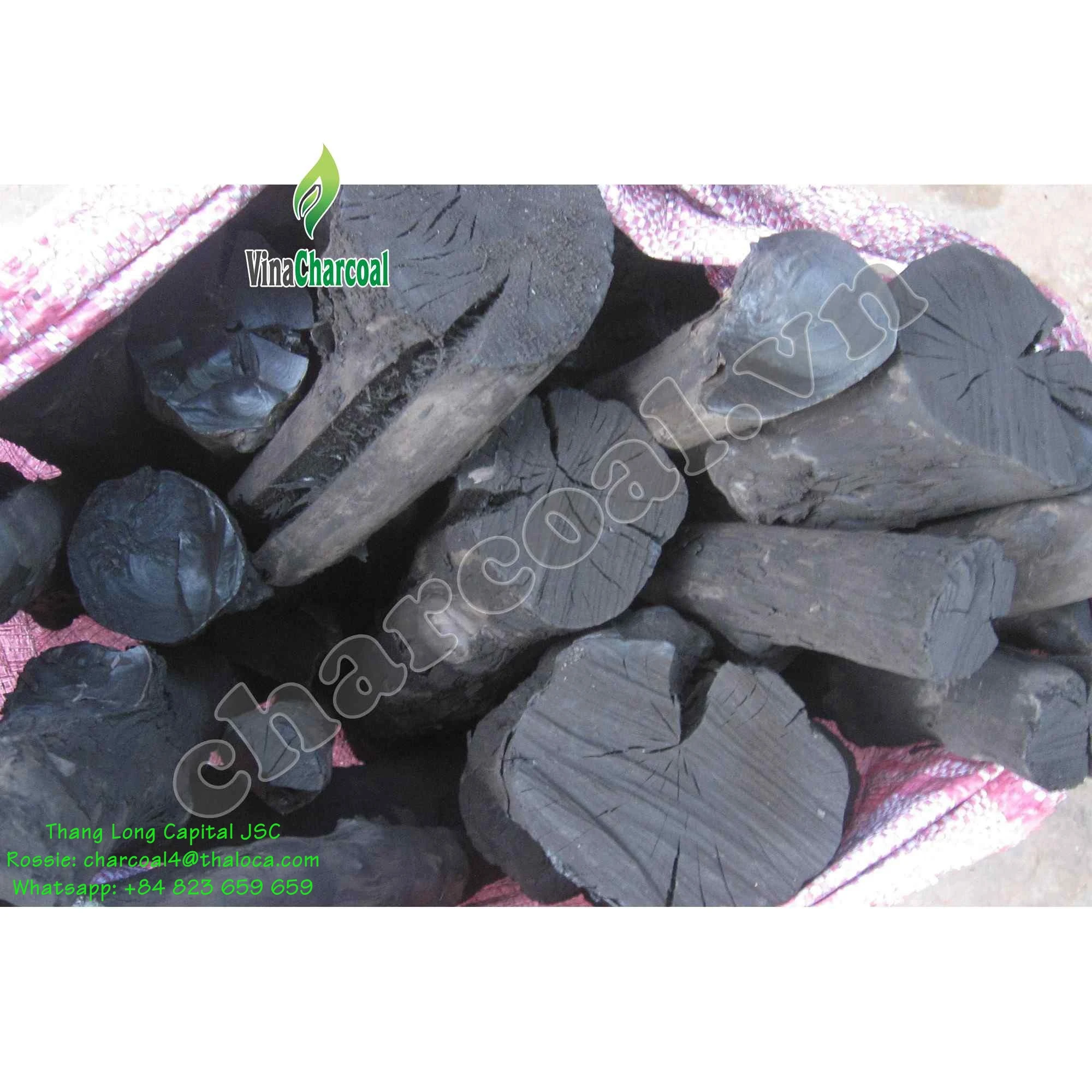 Natural Wood Coffee Charcoal For Bbq Grilling/ Hookah Shisha From