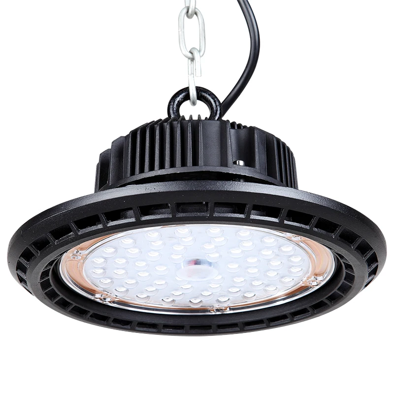Factory price ufo aluminum led high bay light for industrial warehouse indoor lighting .