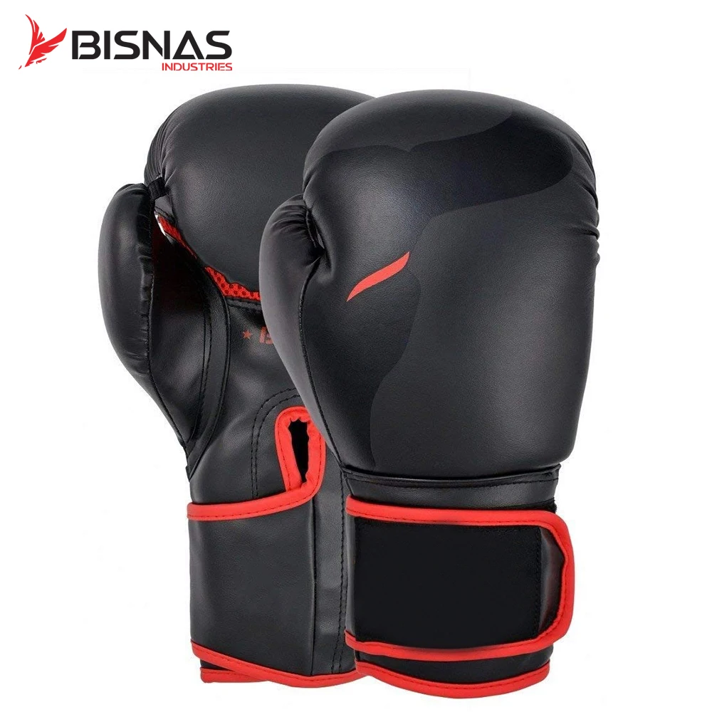 Leather Finish Professional Boxing Gloves Custom Real Leather Pro ...