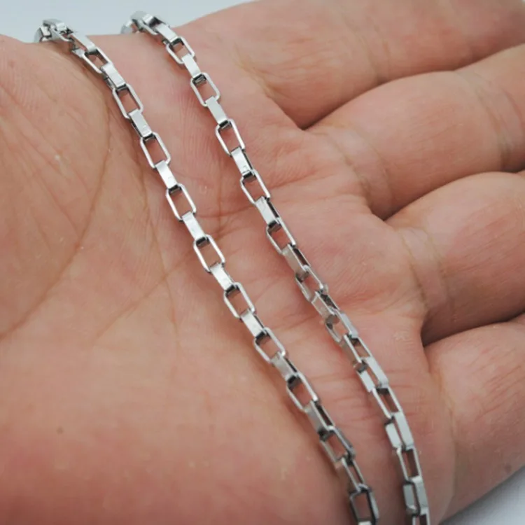 时尚316 不锈钢首饰盒链妇女项链链