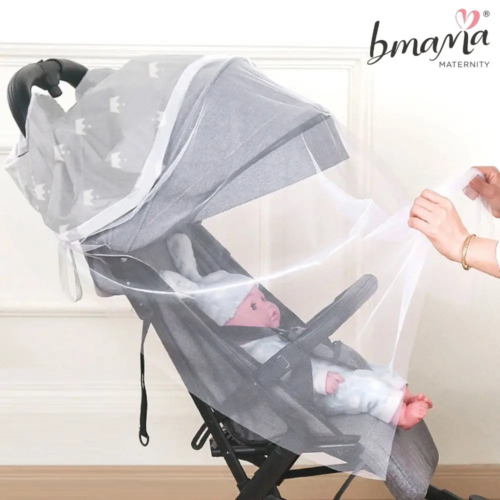 Multipurpose Use Bmama Breastfeeding Nursing Cover 100 Cotton With Net