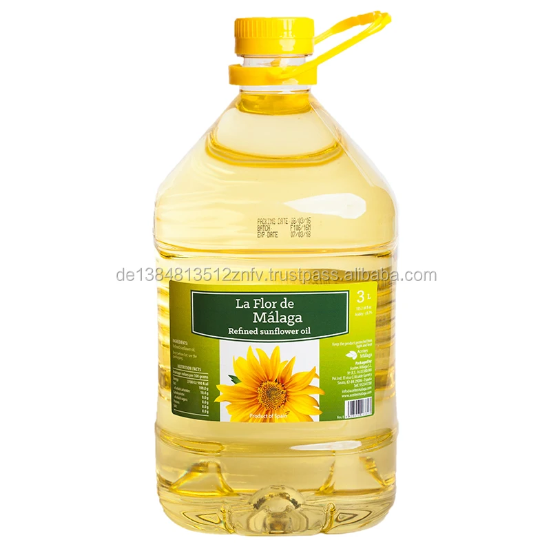 1l To 5l Best Cooking Sunflower Oil Brand/low Hydrohenated Fats Healthy