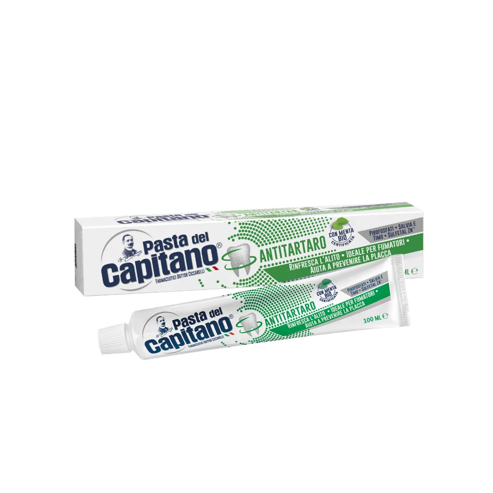 Паста дель Капитано. Итальянская зубная паста. Medium зубная паста. Лучшая зубная паста от зубного камня и налета.