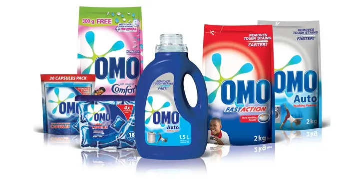 Omo Regular Detergent Powder 100g X 140 Bags - Buy Detergent Powder,Omo ...