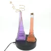 Customize eiffel tower shape liquor glass bottle 500ml wine glass bottle