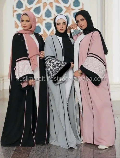 long abaya cardigan