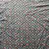Cotton Hand Block Printed Geometric Pattern Sanganeri Dress Garment Fabric