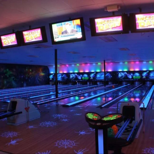 
QubicaAMF bowling with MAD Lanes Spider Design Used 