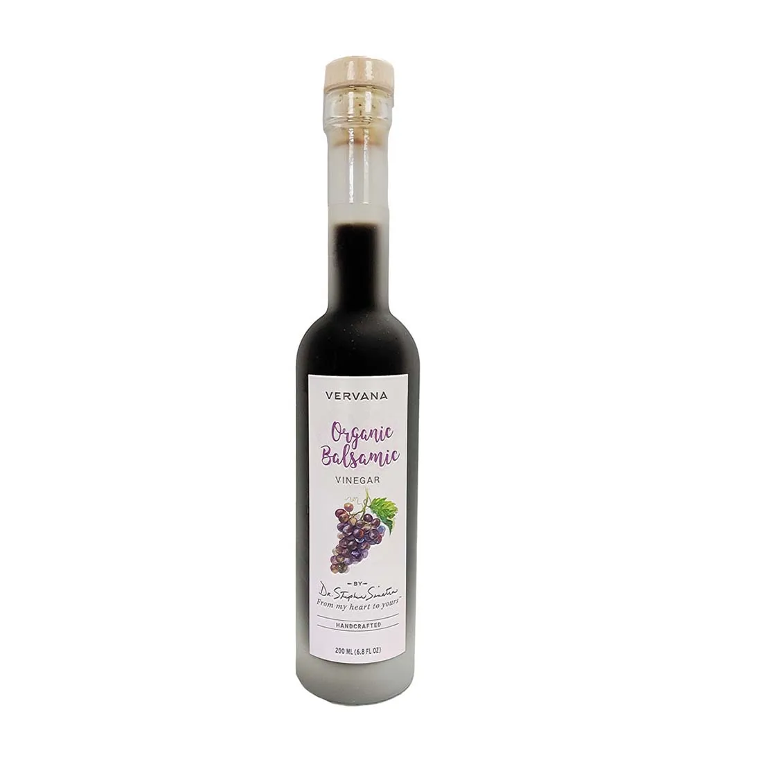 
Best quality Vervana 2-Year Barrel-Aged California Organic Balsamic Vinegar - 200 ml (6.8 FL OZ) 