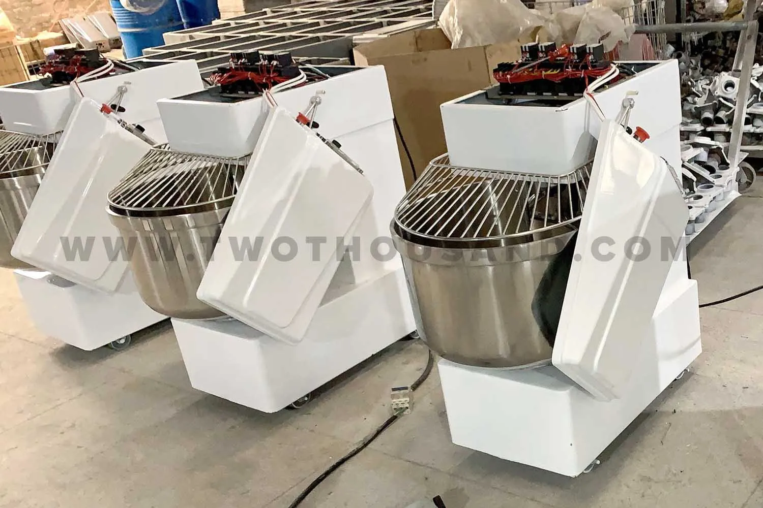 Hs80s 80l Belt Drive Ce Commercial Wheat Bread Spiral Flour Mixer Buy