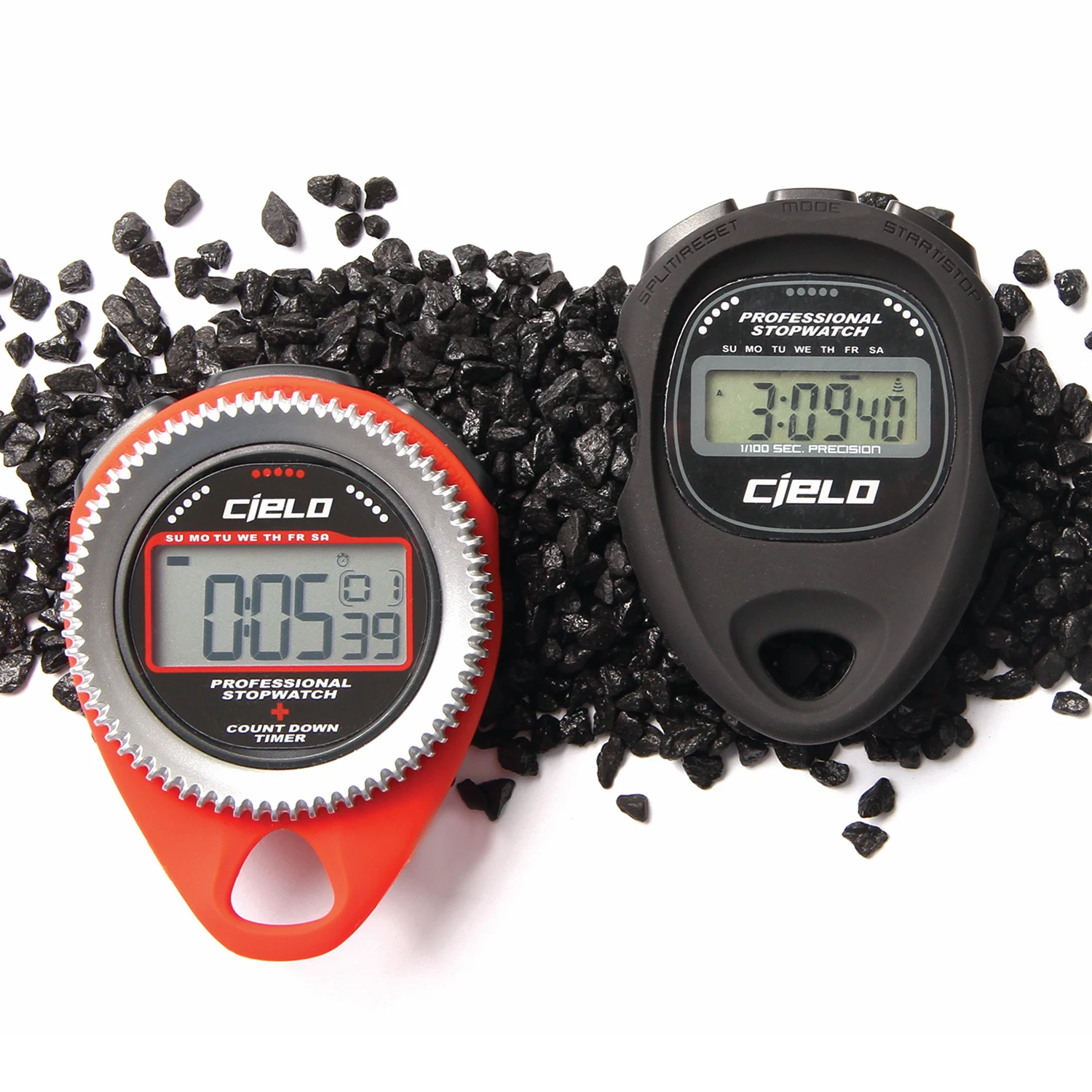 Professional Training Digital Timer 30 Lap Split Memory Water Resistant