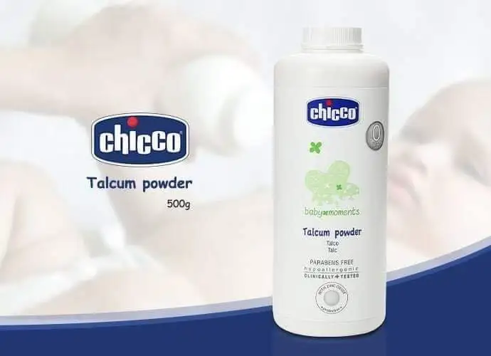 chicco talcum powder