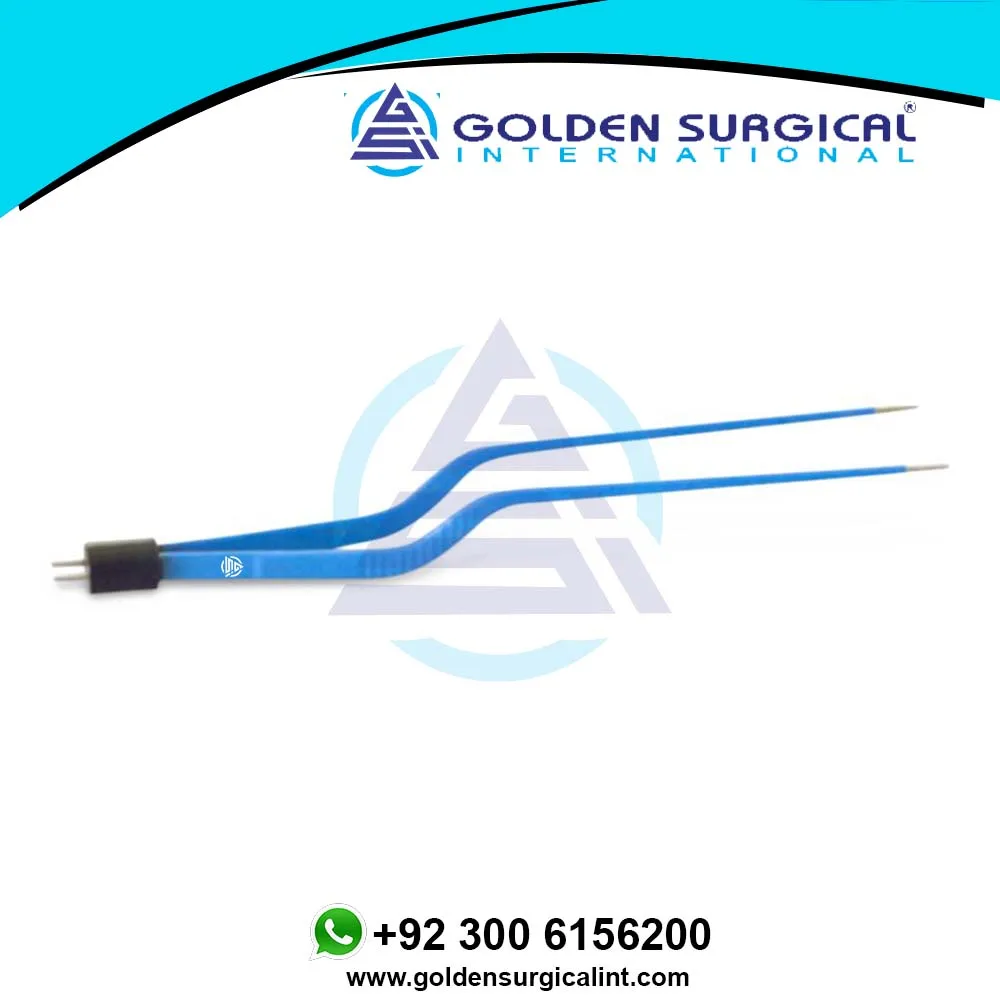 Yasargil Bipolar Forceps Neurosurgical Electrosurgery Instruments